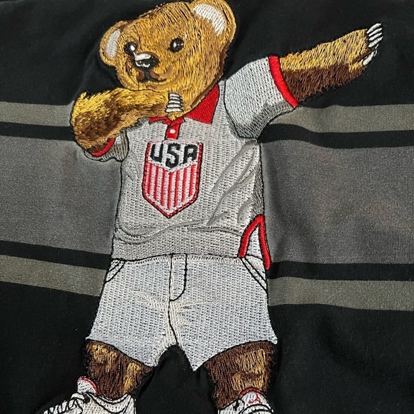 Hudson Black Tee Dabbing Koala Bear B-Ball size 4X - Picture 3 of 9